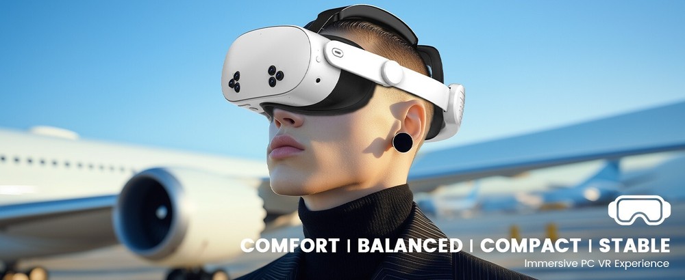 Head Strap for Meta Quest 3S Adjustable T3 Elite HeadStrap Replacement Q3S White