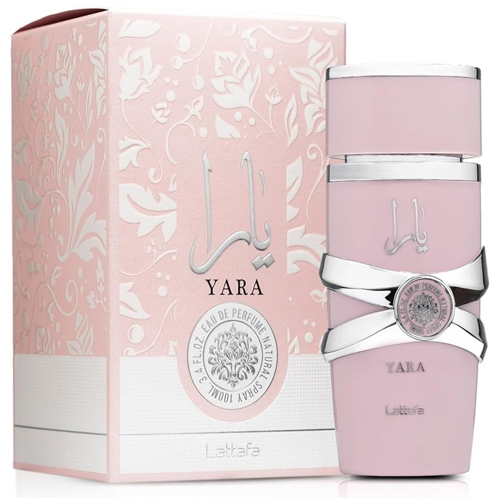 Yara Pink Eau De Perfume 3.4 Oz. Long Lasting Arabic EDP. Made in U.A.E