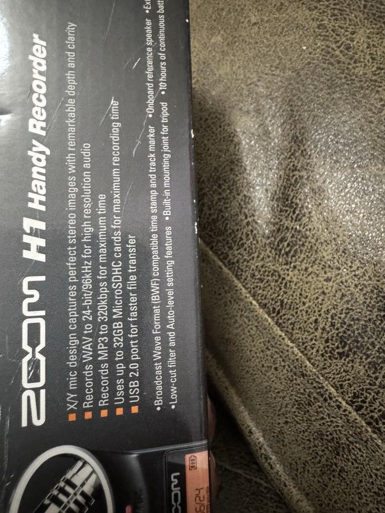 Zoom H1 Handy Portable Digital Recorder