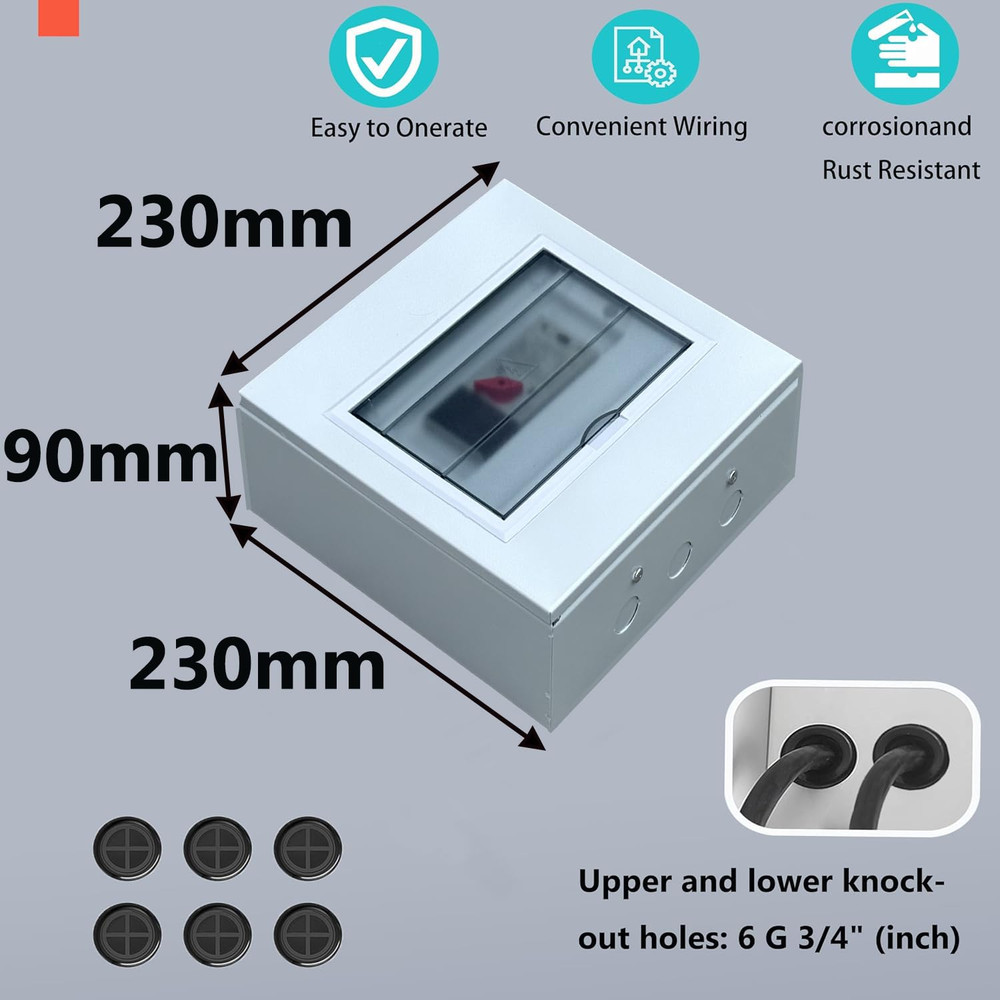 100Amp Automatic Generator Transfer Switch 2P 3-Wire 120/240V Automatic/Manual G