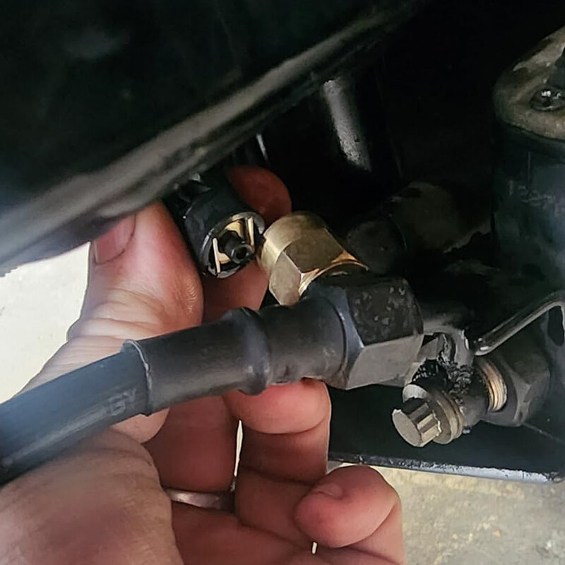 Hydraulic Brake Stop Light Switch with Cable Replacement Fit for Harley Davidson