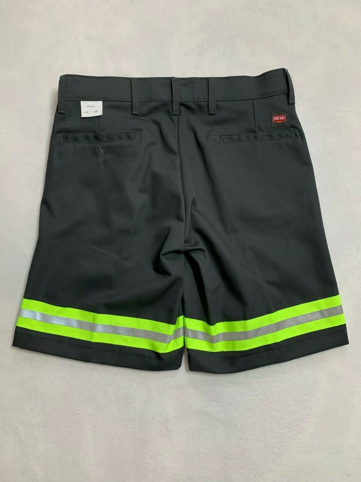 Red Kap Hi Vis Reflective Work Shorts Enhanced Vis Men's Industrial Uniform