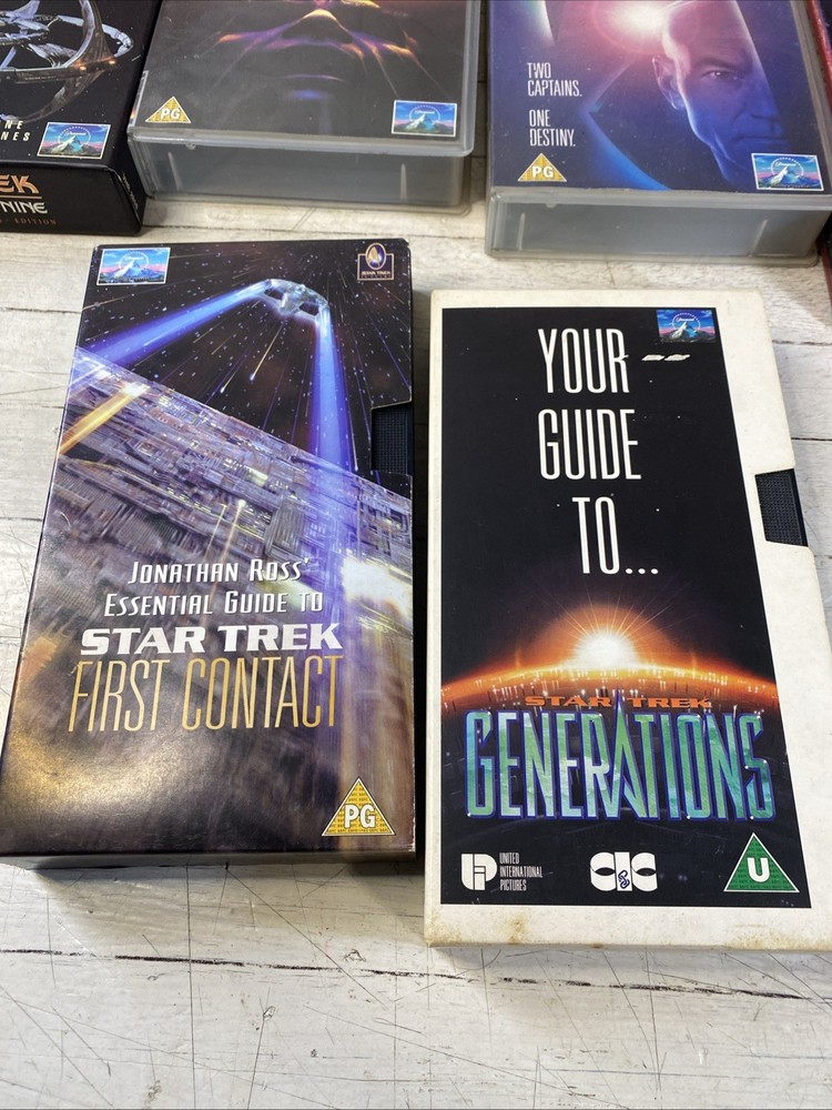 Star Trek VHS Tape Bundle