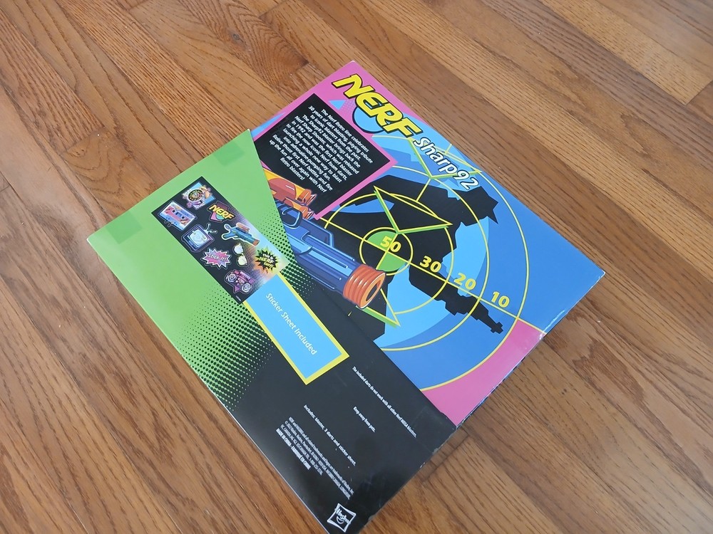 Nerf Sharp92 Retro Homage Blaster SEALED