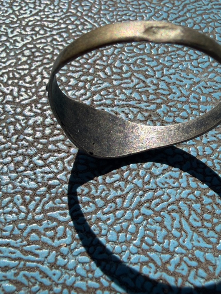 German silver Ring. WW2.