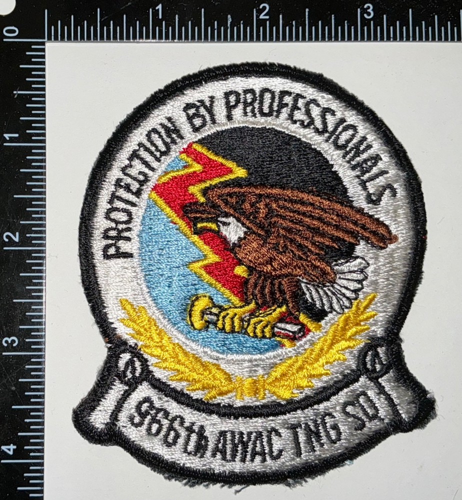 Cold War USAF US Air Force 966th AWAC Training Squadron Patch