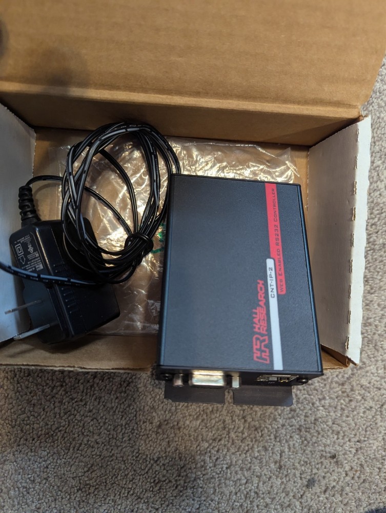 Hall technologies CNT-IP-2 Web Enabled Serial Controller