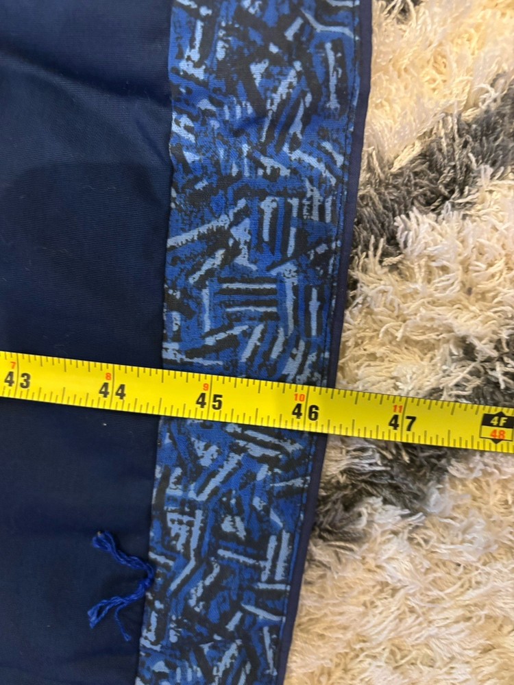 Handmade Quilt Blue Approximately 51”x46”