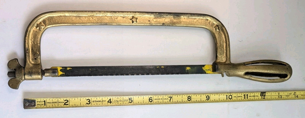 Vintage Cast Iron Hack Saw