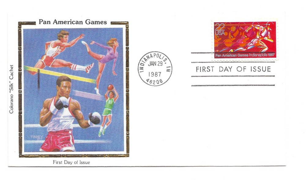 2247 Pan American Games Colorano FDC