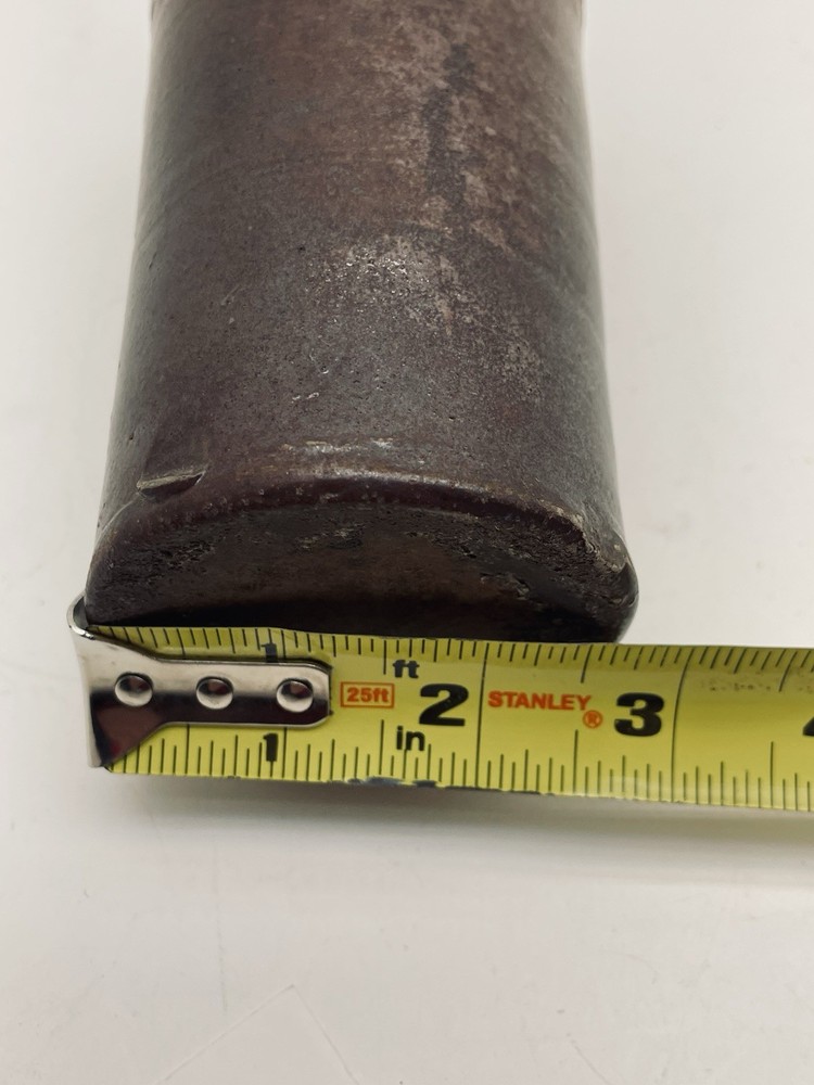 Vintage Blacking Bottle 6” H, 3” W