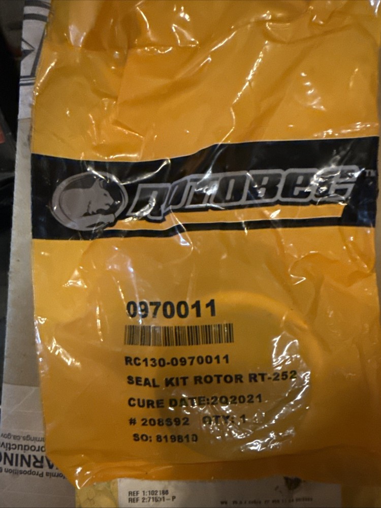 rotobec seal kit rotor rt-252