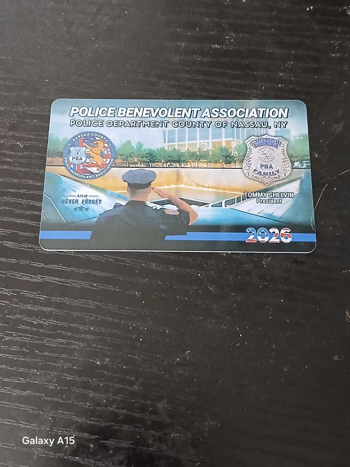 New York Nassau County Card Twenty Twenty Six. Not PBA. Genuine Mint...