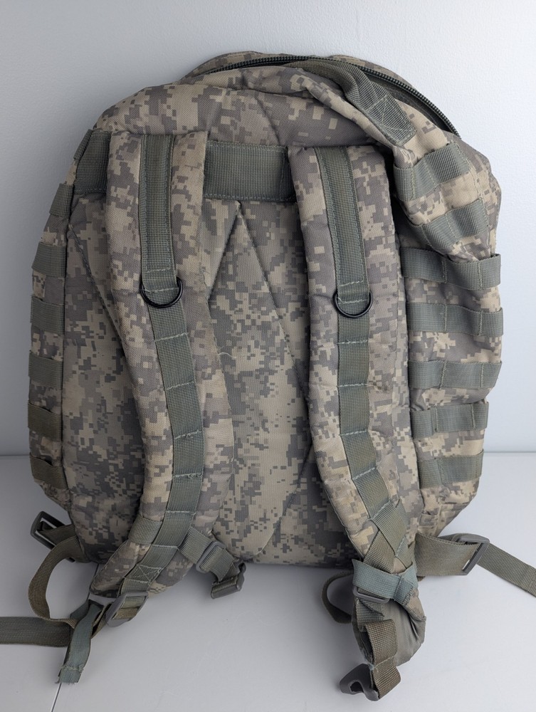 Fox Tactical Multi Cam Backpack With Paracord Zipper Pulls And 3 Zip Pockets