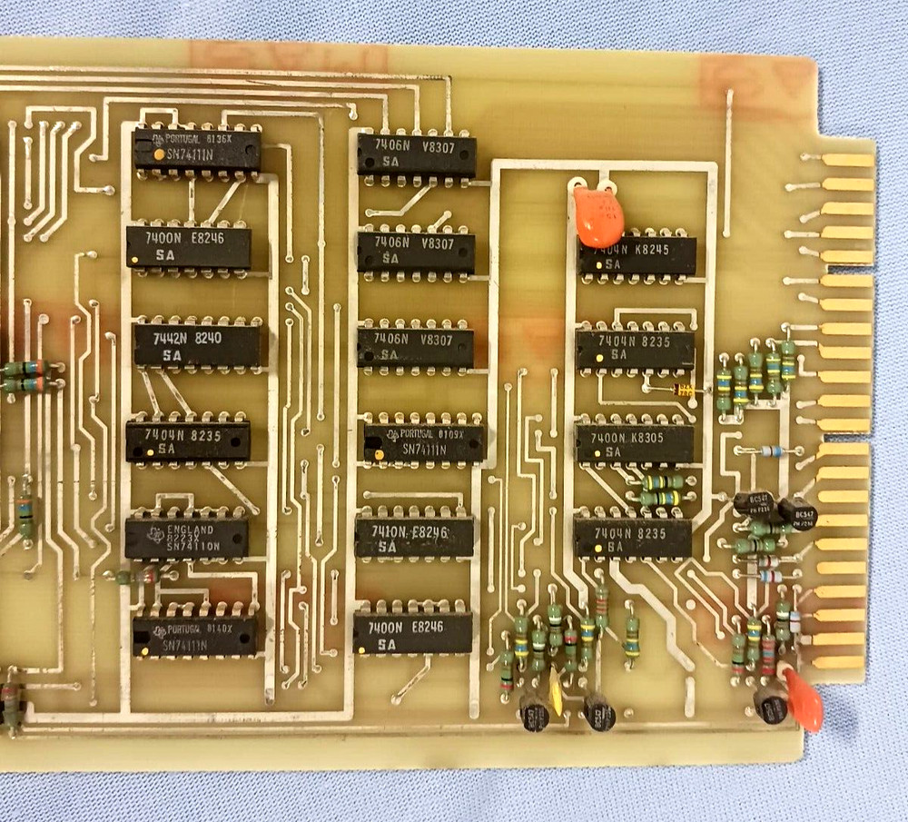 Philips Electron Microscope EM410, M. CONTR. PROGRAM PCB Board 4022 192 3356.1