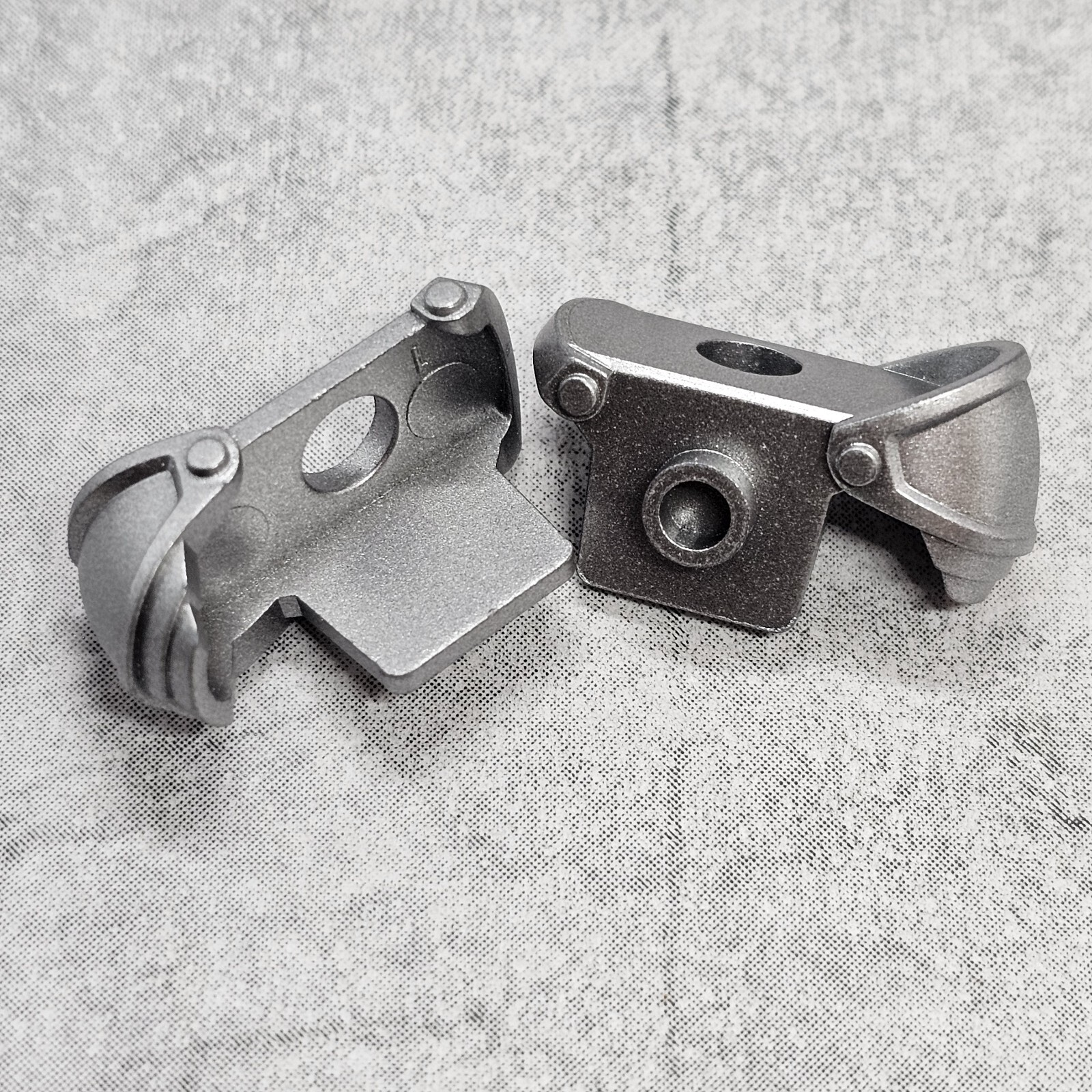 5pack Silver Shoulder Armor Blocks Accessories for Minifigures Gt6sa32