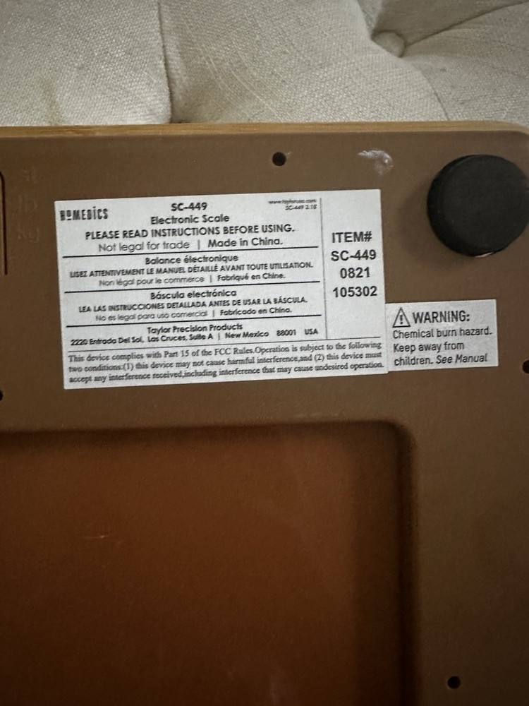 Homesick Bathroom Scale