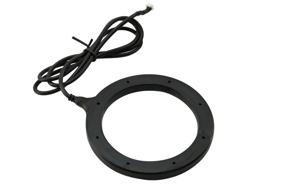 Universal RFID 12V Ignition Switch Button Start Keyless Anti-Theft -Silver Black