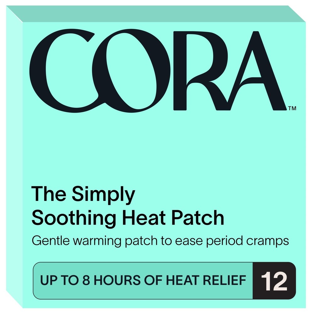 Cora Heat Relief Patch (12 Patches) Heat Patch (2 Pack)