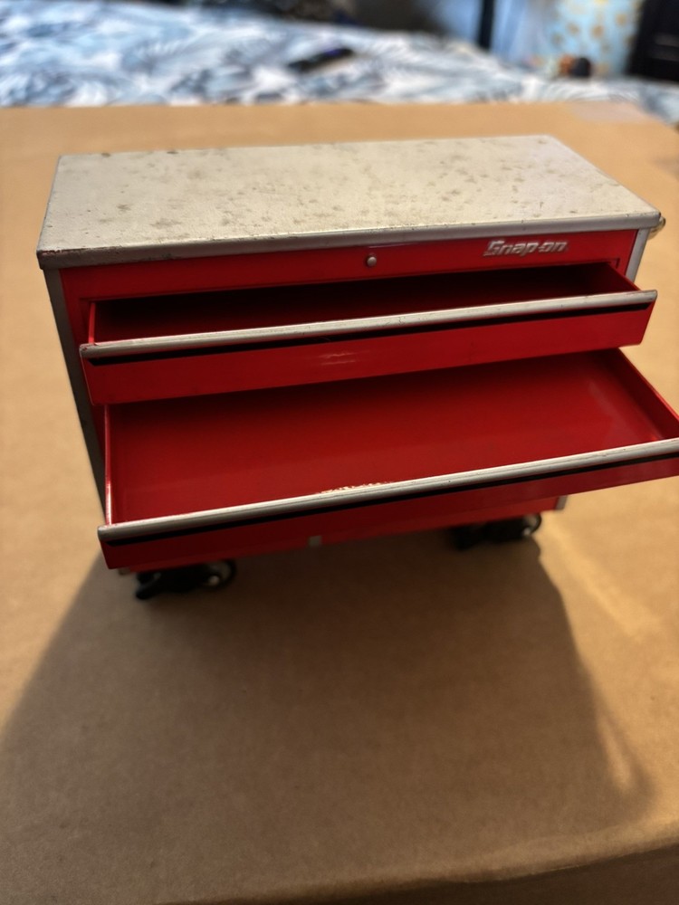 Snap-On Miniature Tool Box Rolling Bottom ~ "The Chopper" OCC Motorcycle