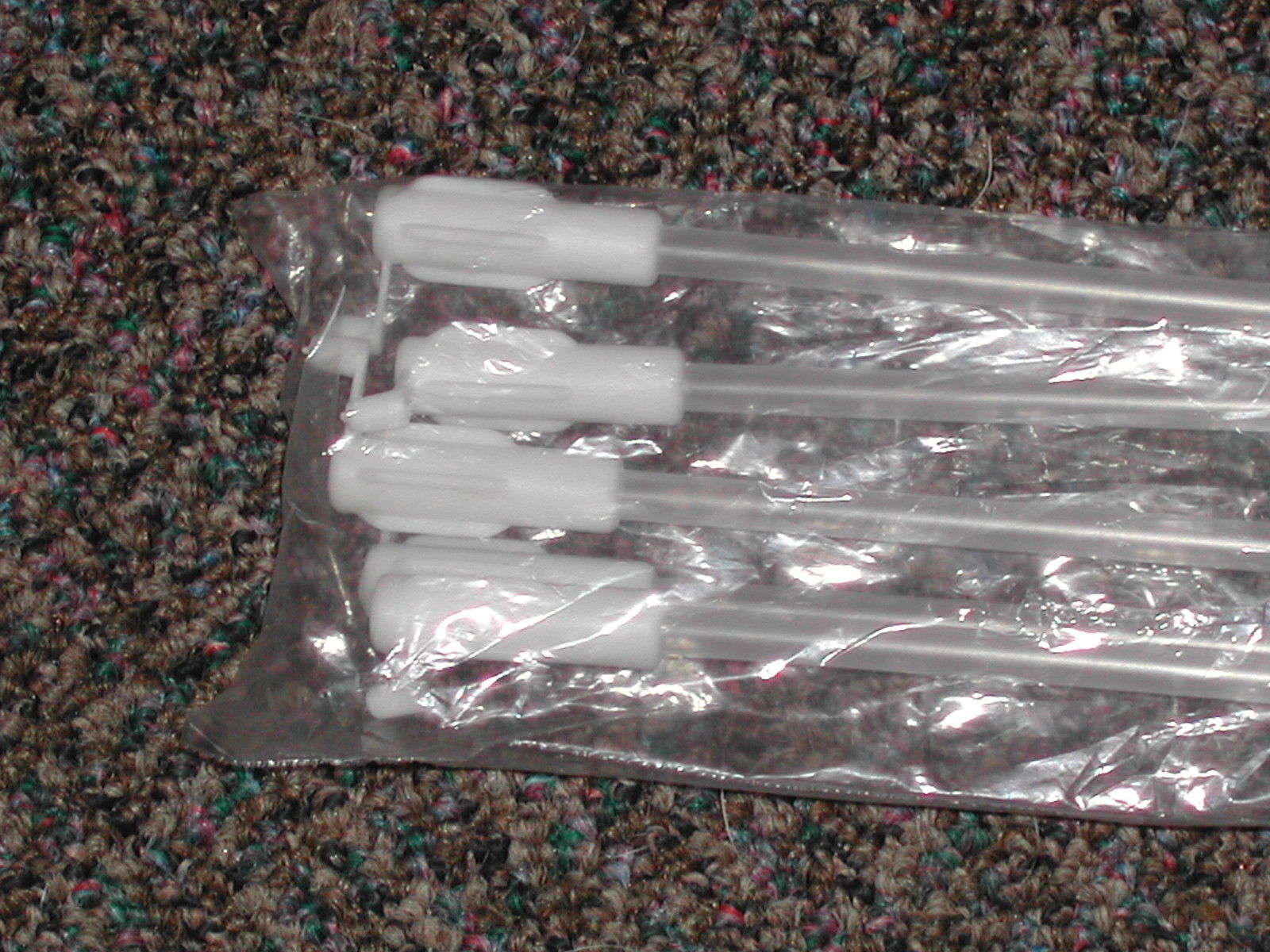 Swine Artificial Insemination AI Spiral Breeding Rod Inserts w/ Handle Sow 5ct