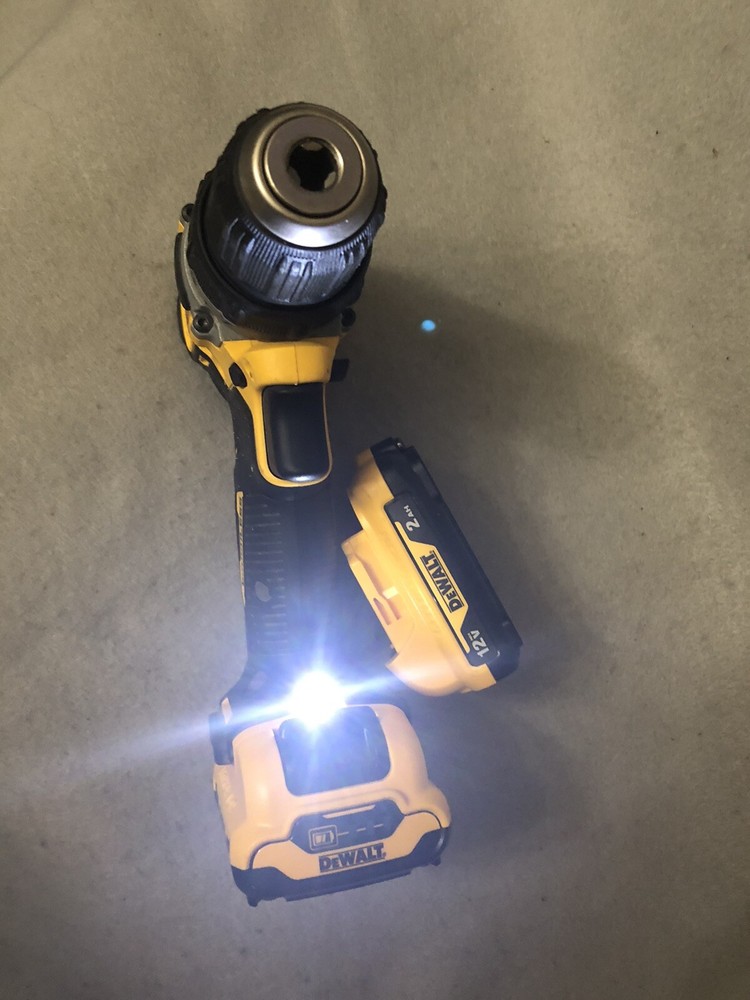 DeWalt 12v Xtreme DC0701 3/8” Drill Driver W 2 Batteries