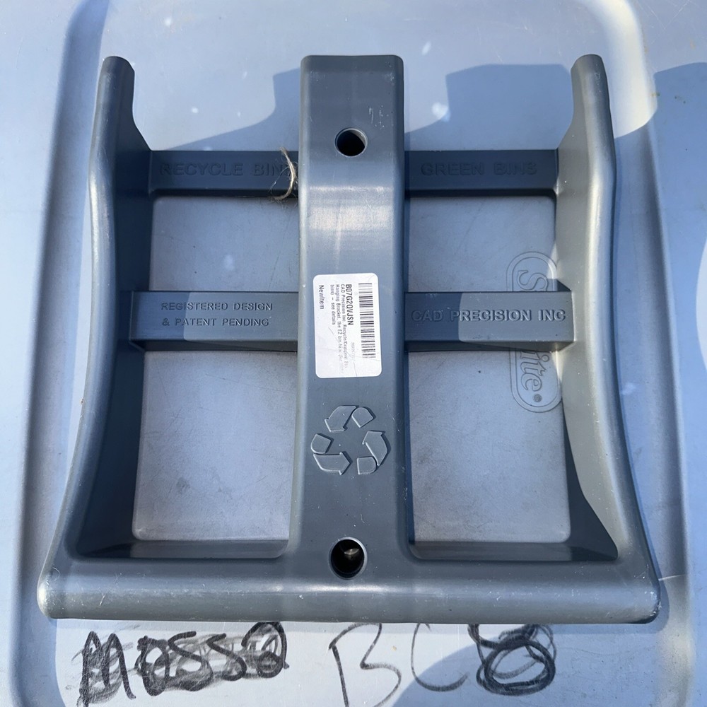 CAD Precision Inc. Recycle/Compost Bin Hanging Bracket, the EZ bin brac (for ...