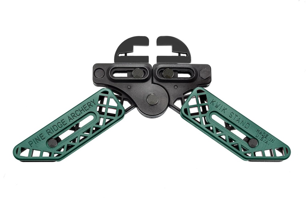 Pine Ridge Archery Kwik Stand Bow Support, Forest Green