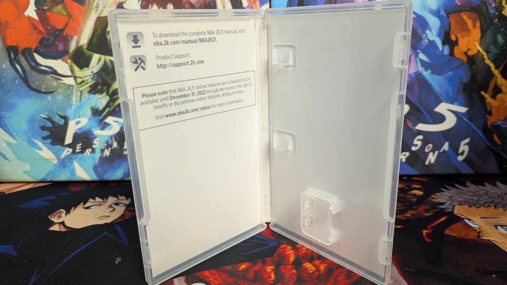 NBA 2K21 - Nintendo Switch - Authentic Replacement CASE ONLY - NO GAME