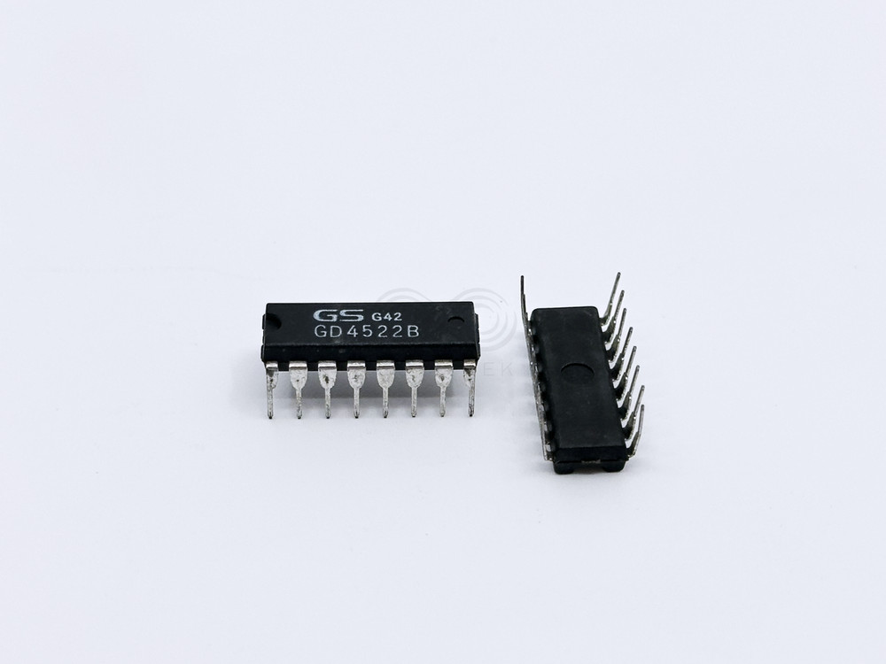 9PCS GD4522B GS CMOS Programmable BCD Divide-by-N Counter DIP-16