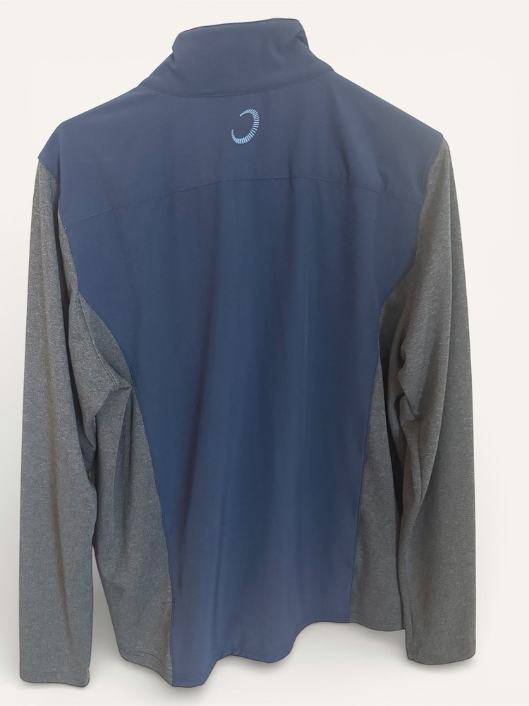 Golf Jacket Zero Restriction Full zip NAVY Size M FREE SHIPPING