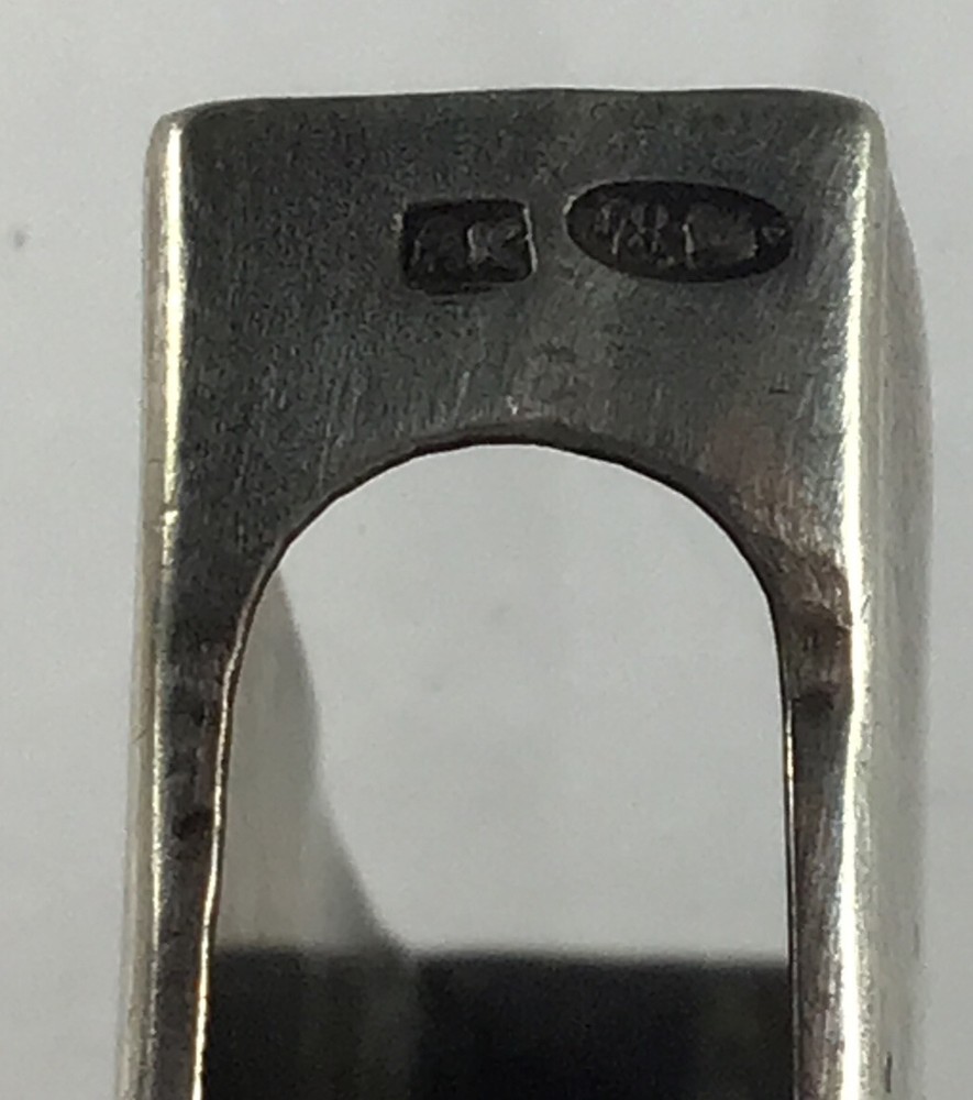 Russian antique Hand Engraved Match Case., Антип Кузьмичев.