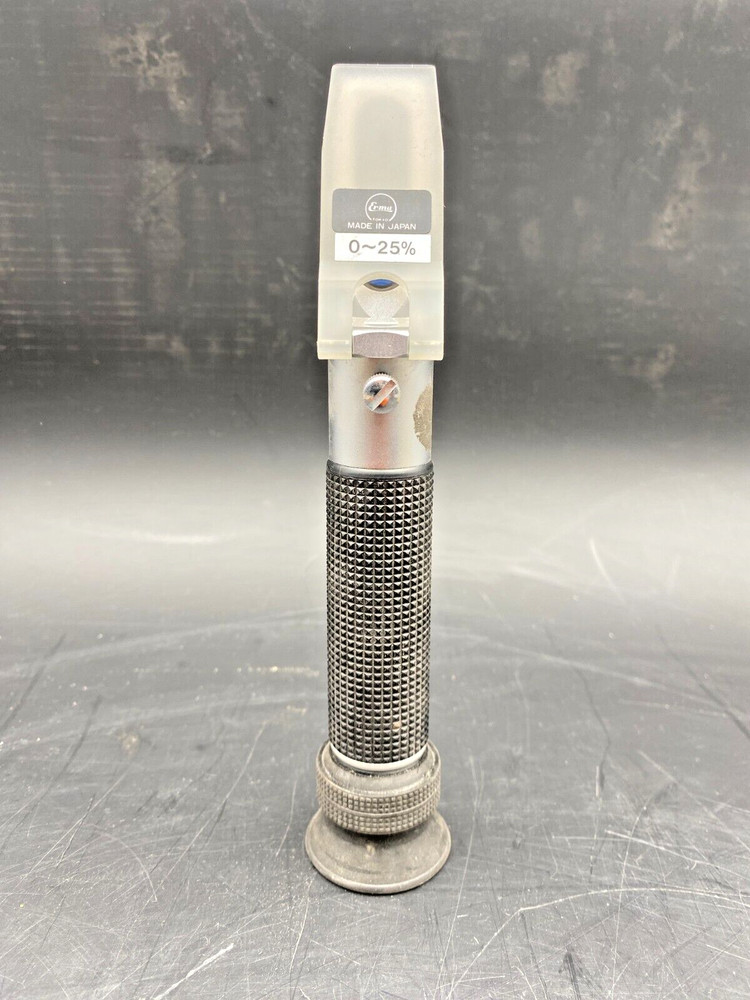 Erma Alcohol Dual Scale Refractometer Brix 0-25
