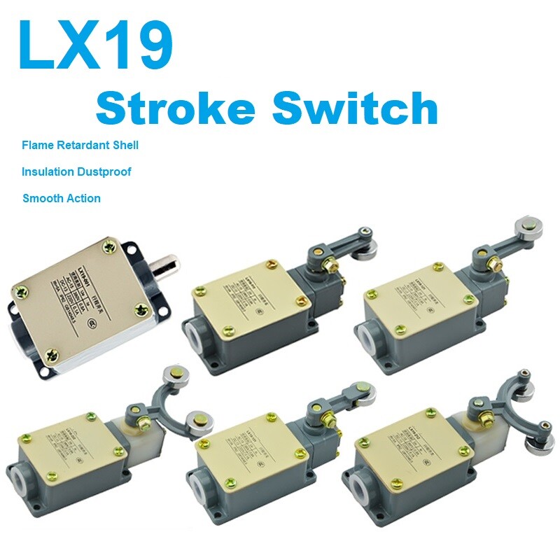Stroke Switch limit Switch LX19-001 111 121 212 Roller Type Automatic Momentary