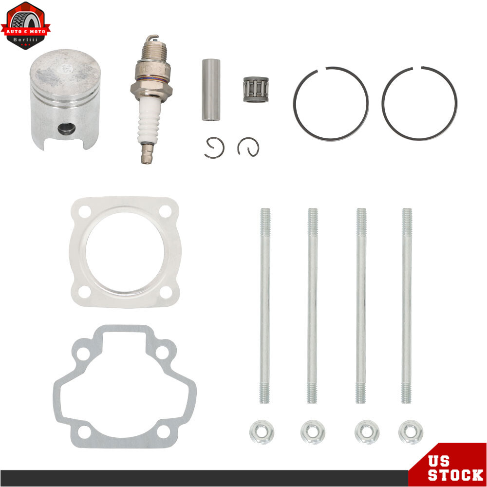 50cc Cylinder Piston Gasket Head Top End Kit Fit For Yamaha PW50 1981-2018