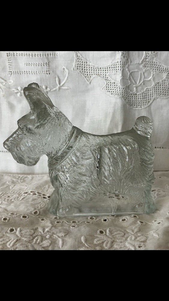 Vintage Dog Candy Container