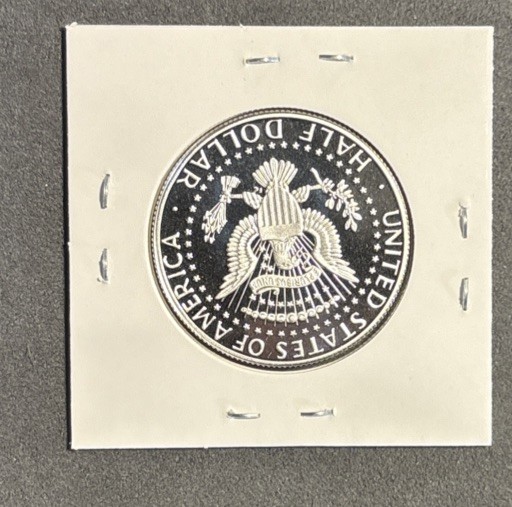 2022 S Kennedy SILVER PROOF Half Dollar Gem DCam 99.9% .999 Coin