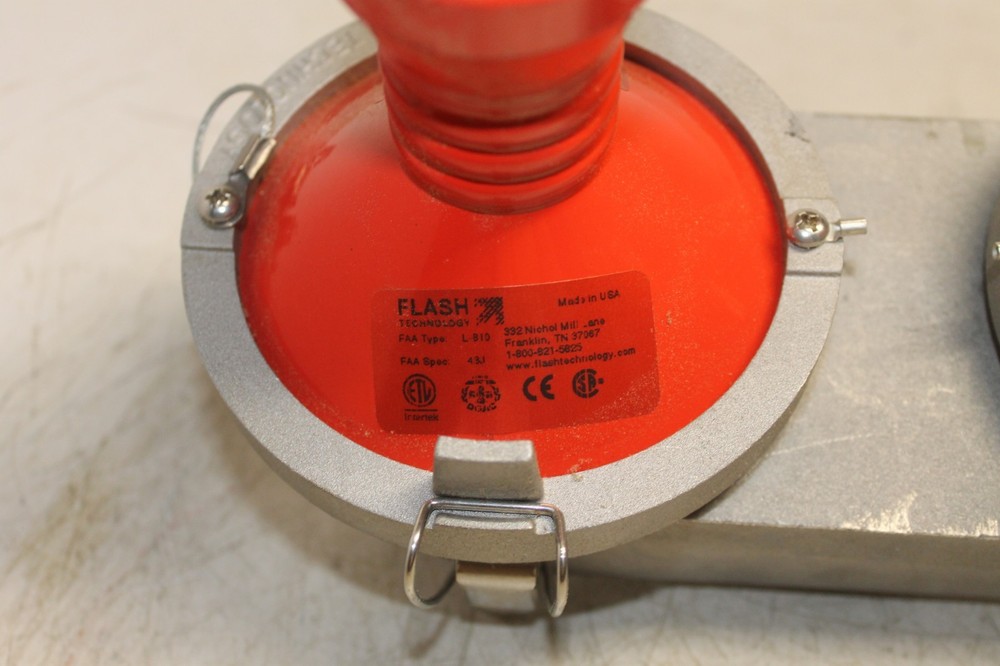 Flash Double L-810 MKR372, Red, Flash Technology, 1904205 24 Vdc