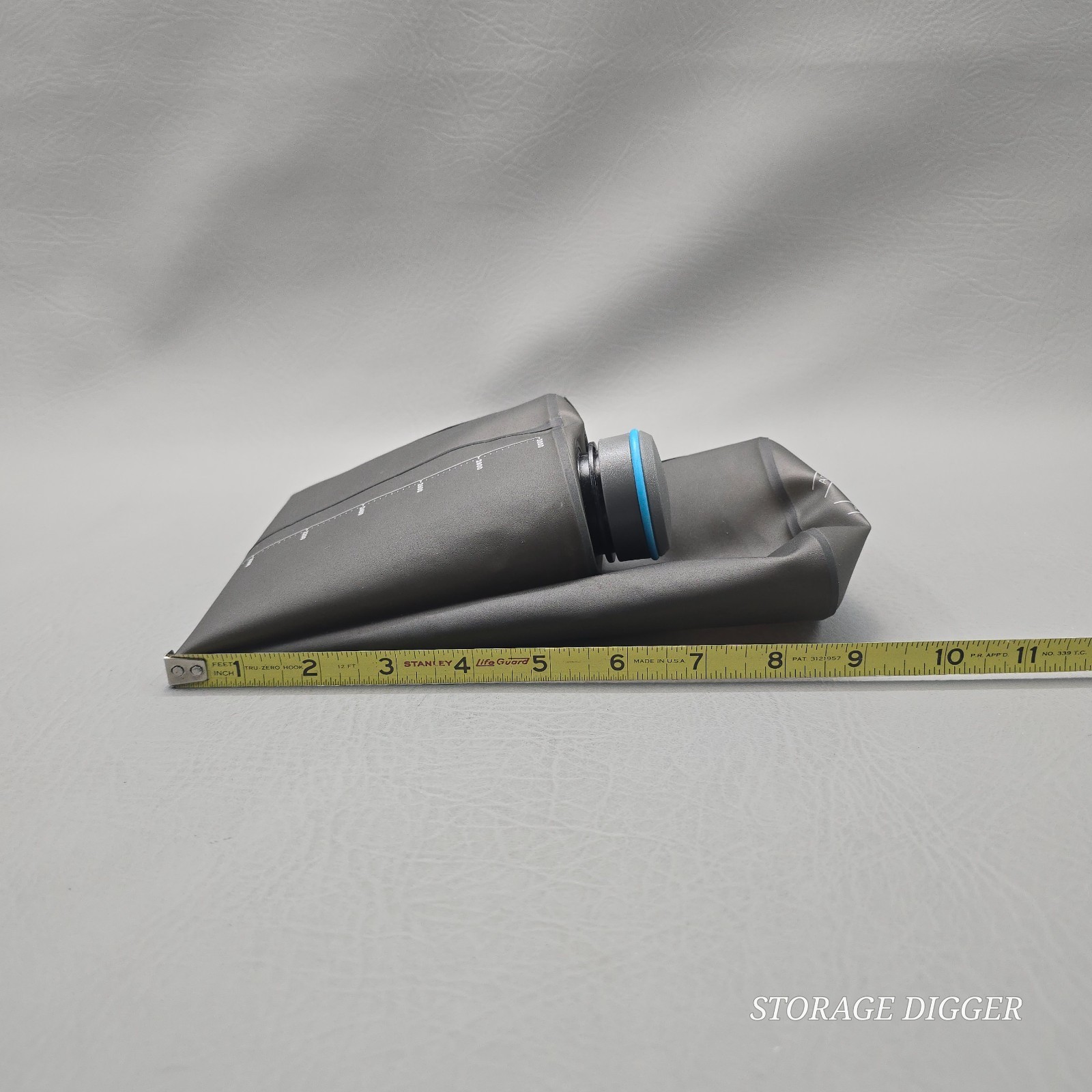 HydraPak Seeker 3 Litre Collapsible Camping Water Bottle Storage Reservoir Gray