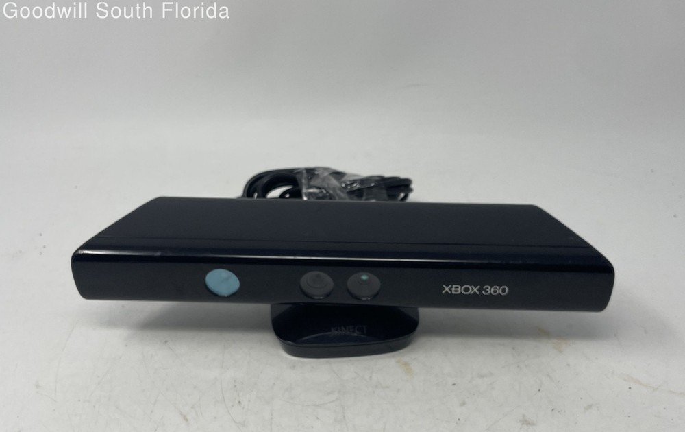 Microsoft Xbox 360 Model 1414 Black Video Gaming Kinect Sensor Bar Not Tested
