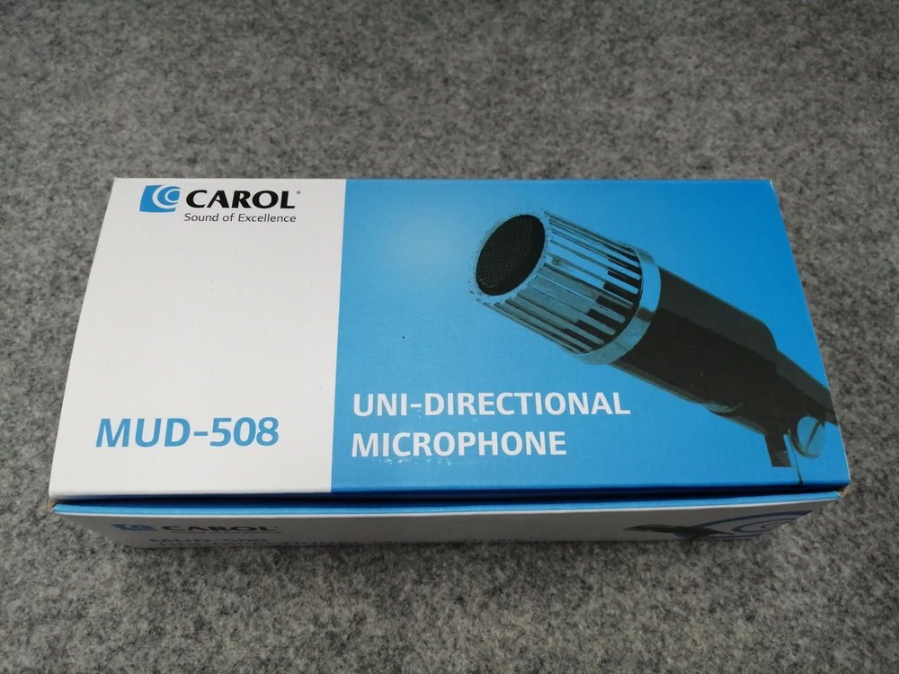 CAROL Dynamic Microphone MUD-508 Used