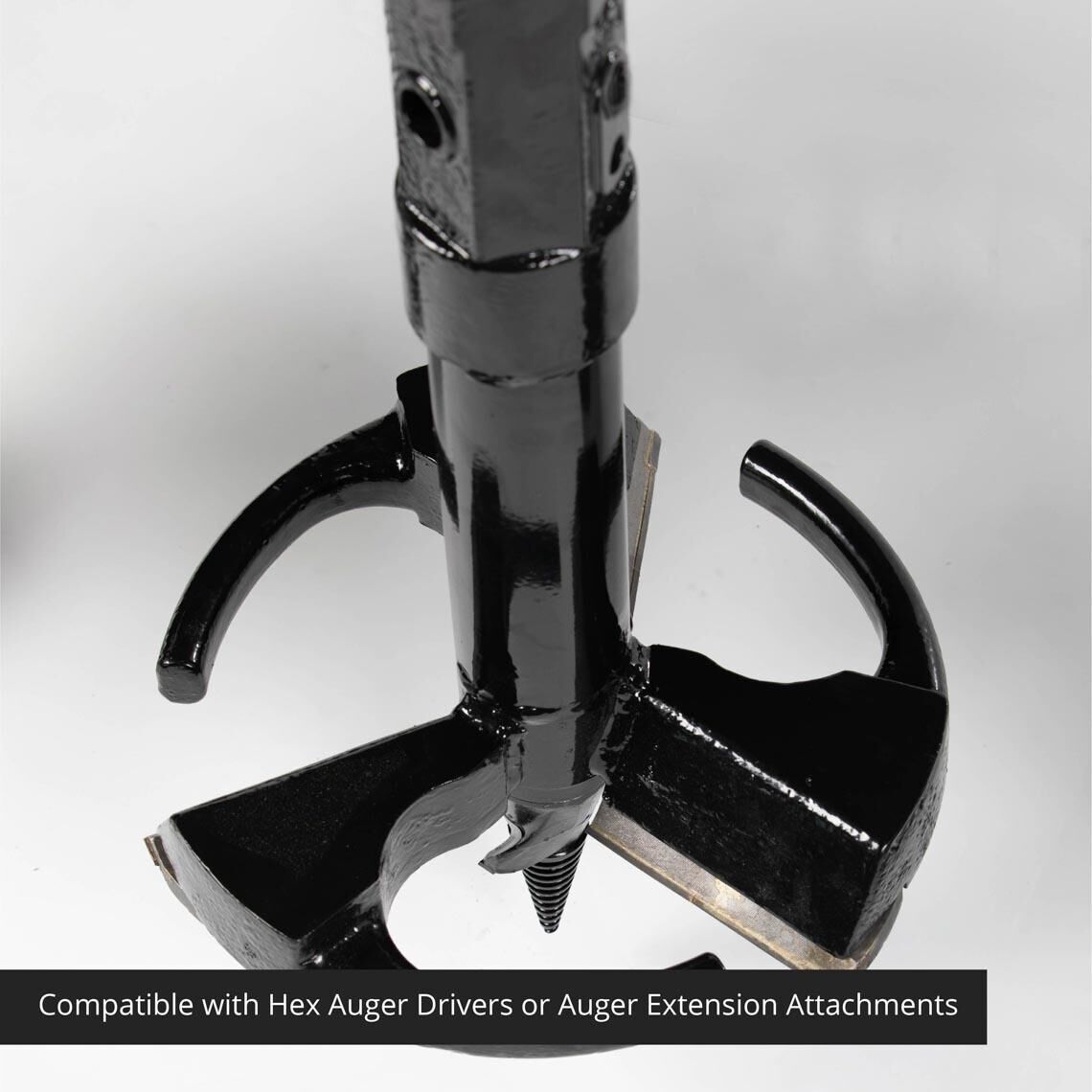 Titan Attachments 14" Auger Stump Planer, Tree Stump Grinder, 3,300 FT/LB, 2" He