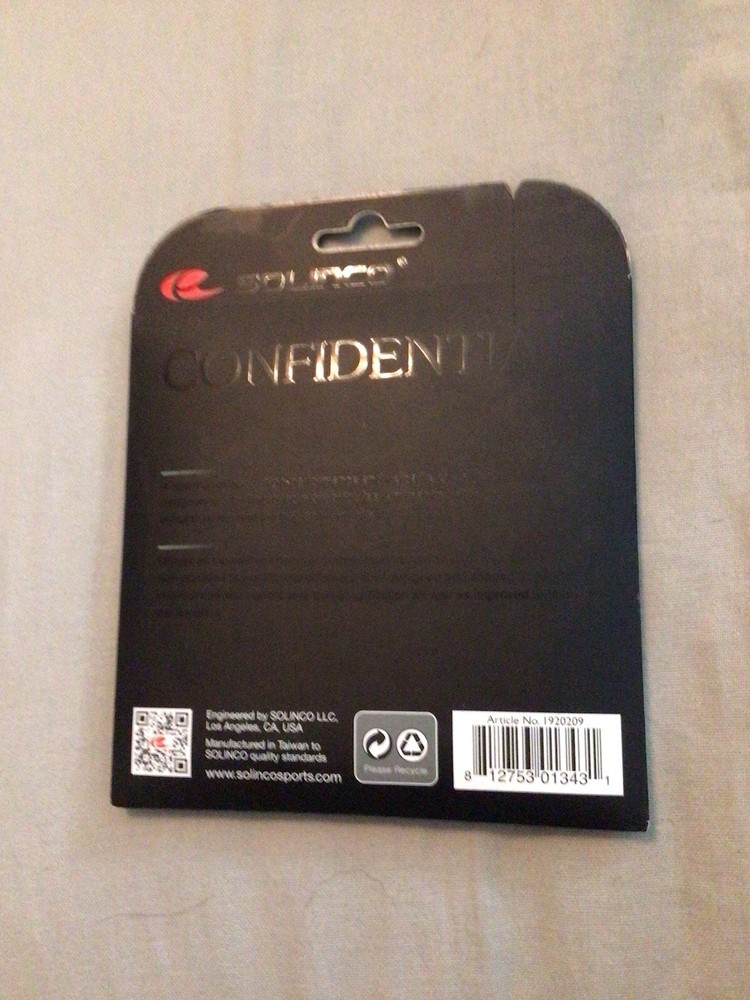SOLINCO Confidential 18g Tennis String Set