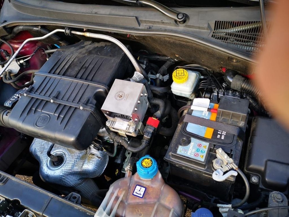 BLOCK BOX ARMOR ENGINE CONTROL UNIT CAR ANTI-THEFT mod. SM01 BLOCKBOX
