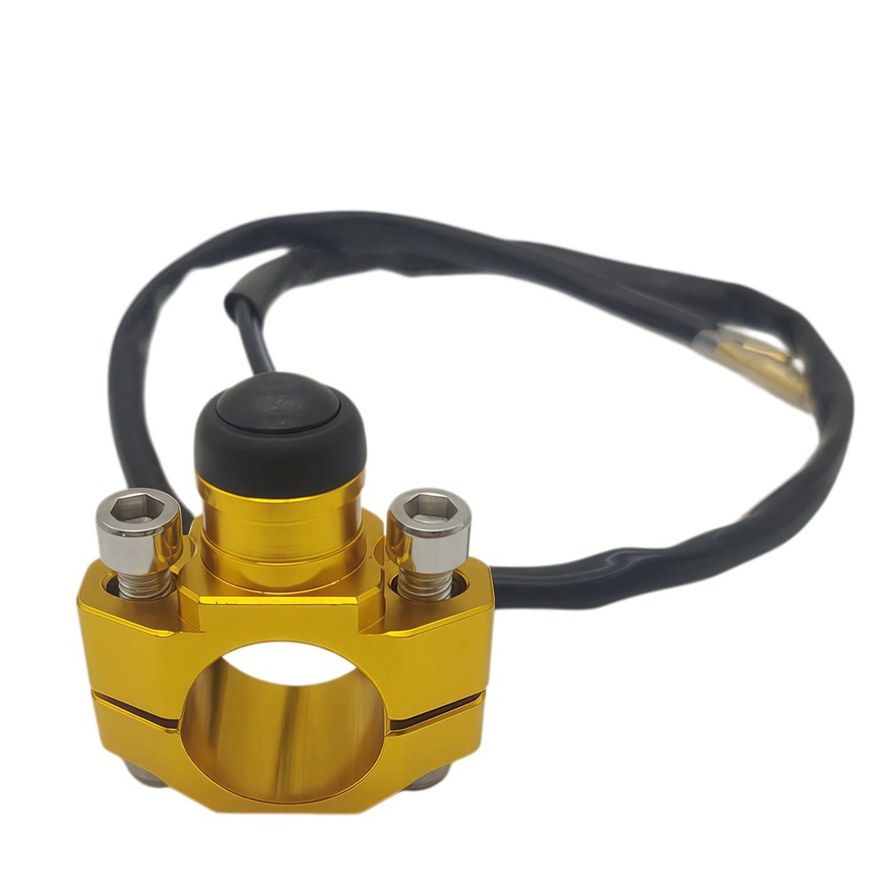 Universal Motorcycle CNC Engine Stop Start Kill Switch Button Dirt Pit Bike Quad