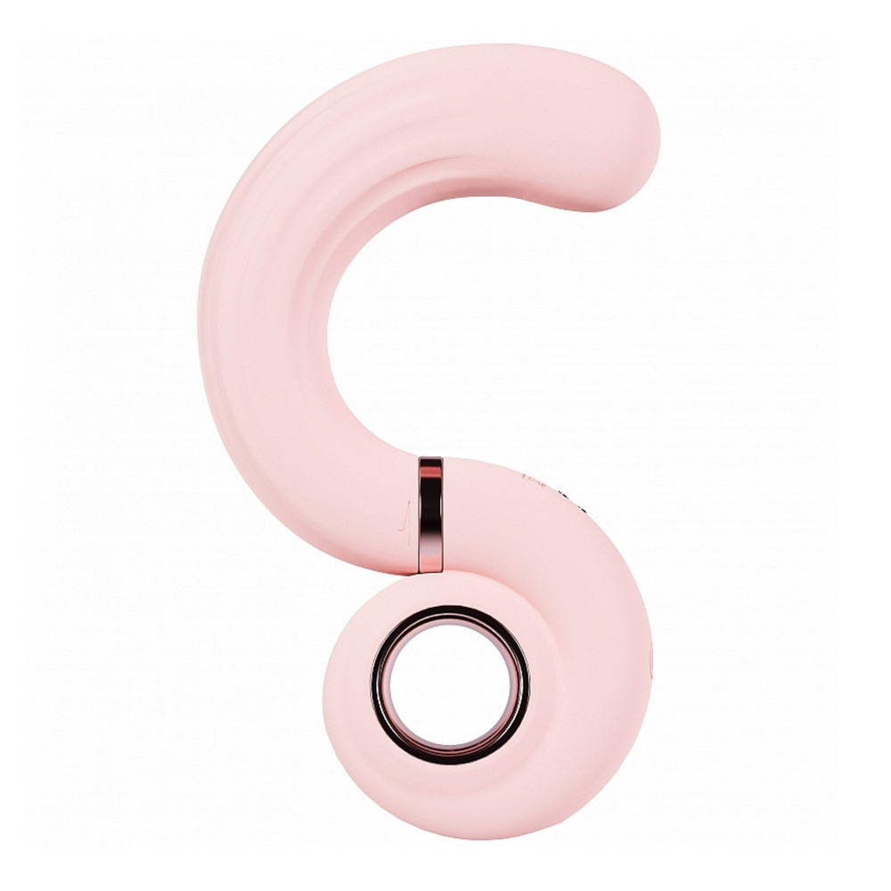 Vibrating Swirl Silicone Vibrator Discreet Stimulator Multi-function Teaser