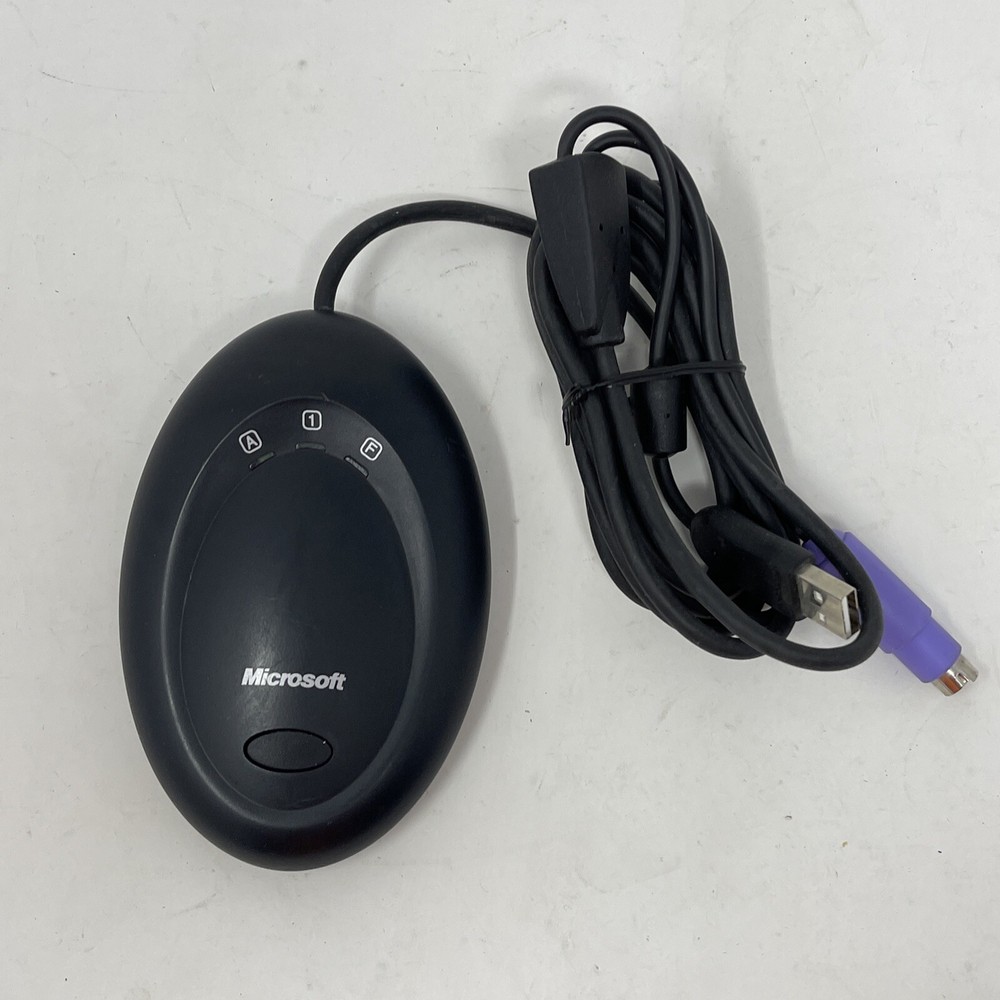 Microsoft PS2 & USB 1012 Wireless Optical Desktop Receiver 3.0 X800014-001   101