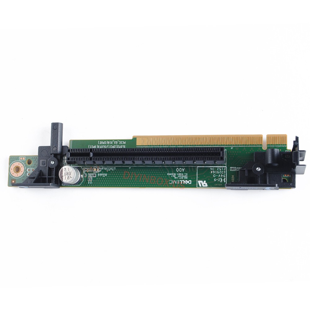W6D08 Dell PowerEdge R640 Server Riser 2 Board Card PCI-E for 2nd CPU