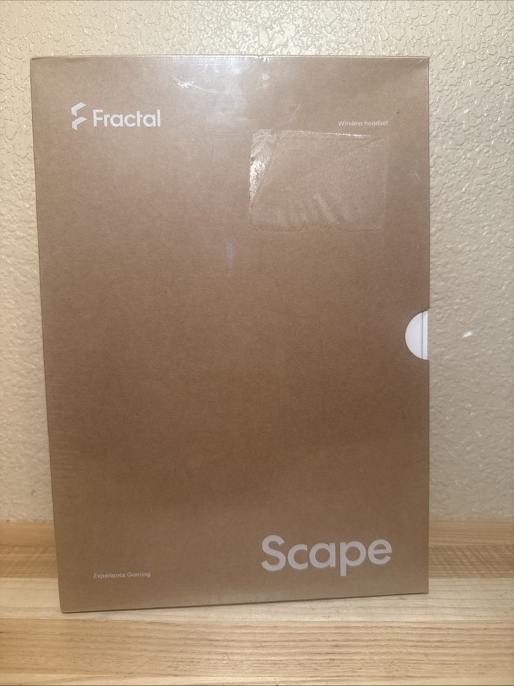 Fractal Design Scape Light Wireless Gaming Headset – Bluetooth/USB, 40h Battery