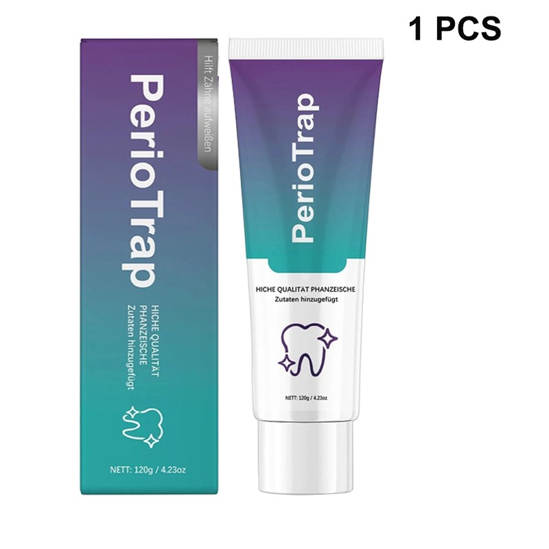 1-5PCS PerioTrap Mint Flavor Gum Toothpaste Cleaning Toothpaste Sensitive Teeth